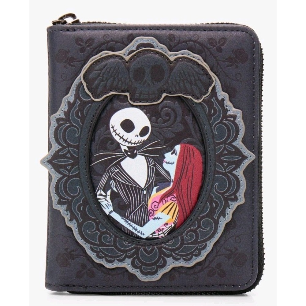 Loungefly Disney Nightmare Before Christmas Jack Sally Lovers Portrait Wallet